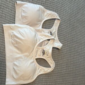Tek Gear White Sports Bra Set of 2